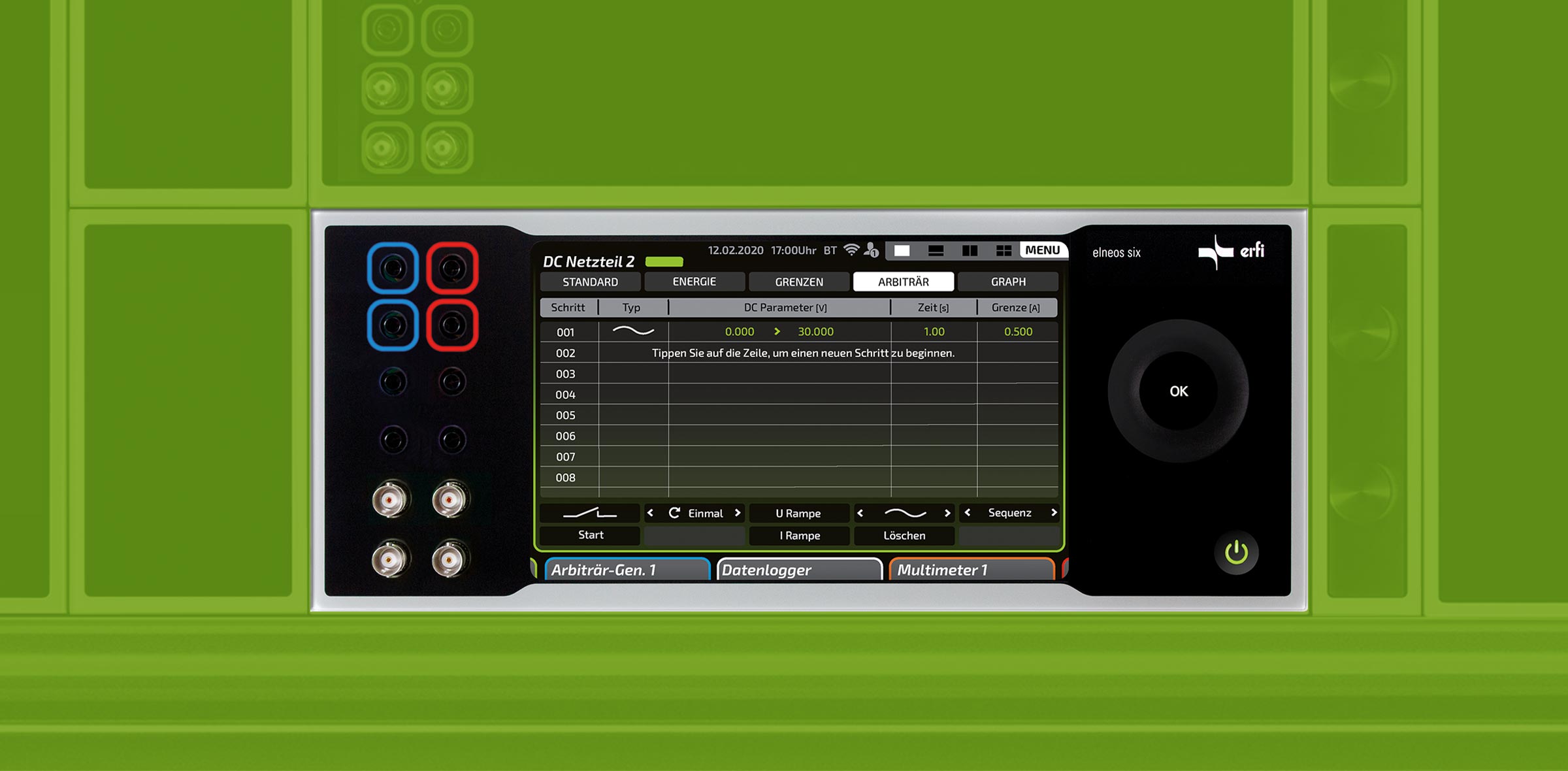 Slider-Leistungsmesser