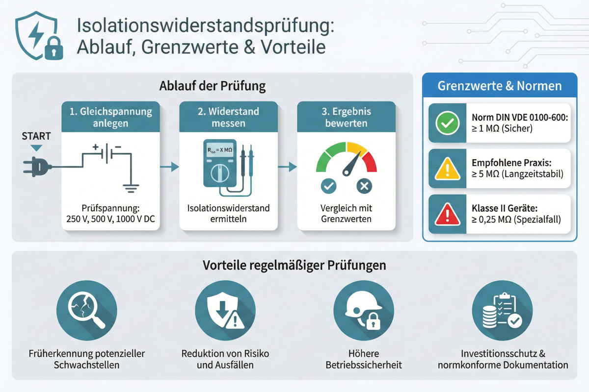 Isolationswiderstandsprüfung